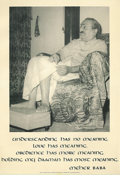 “Holding of my daaman has most meaning” « Avatar Meher Baba Hyderabad ...